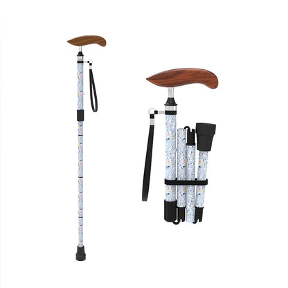 Intercare Folding Cane — Blue Ocean