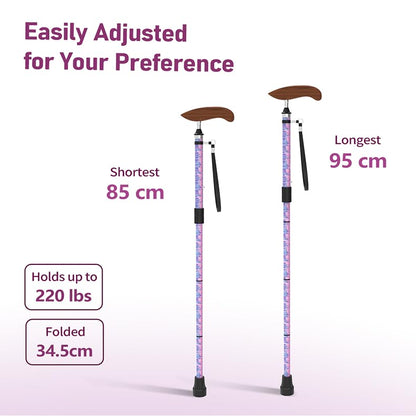 Intercare Folding Cane — Urban Wood