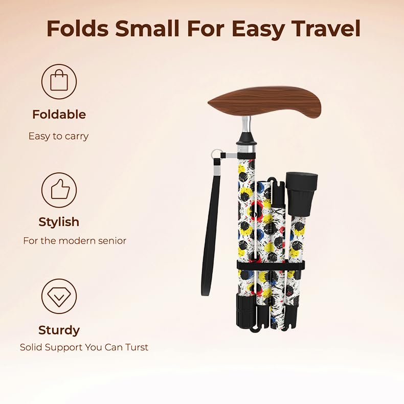Intercare Folding Cane — <Design>