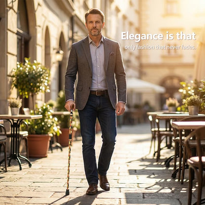 Intercare Folding Cane — Artistic Print