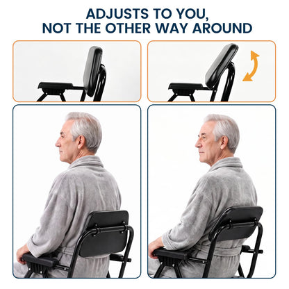 Unioncare Foldable Commode Chair — 400 lb