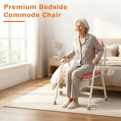 Unioncare Foldable Bedside Commode — <Color>