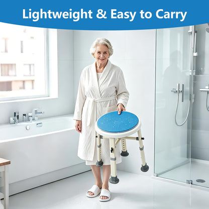 Unioncare 360° Swivel Shower Stool — 440 lb